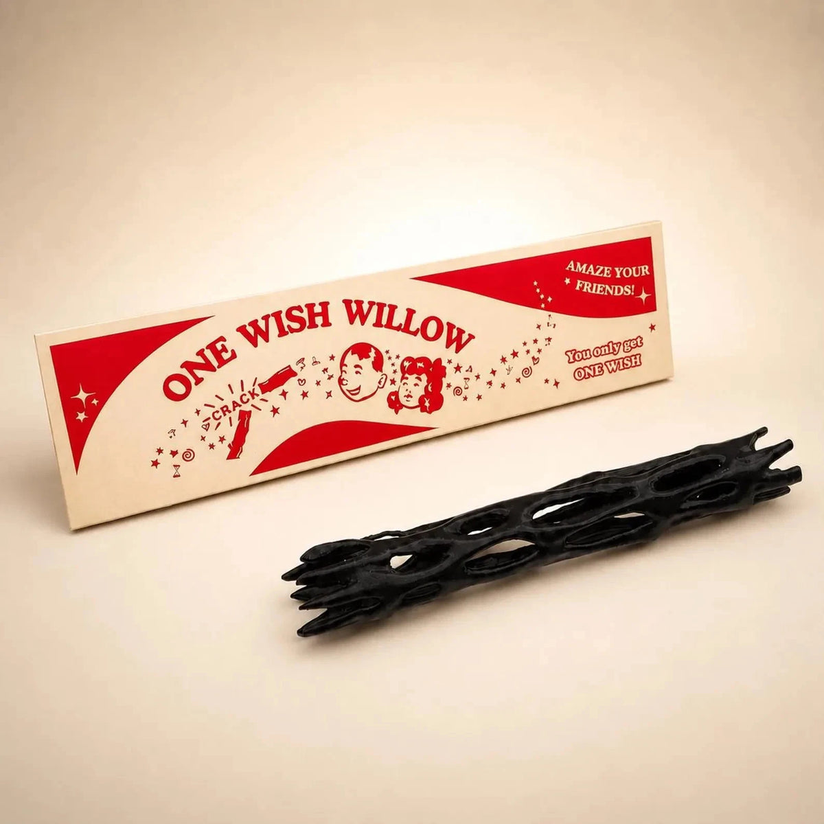 Wish stick prop replica with printed box
