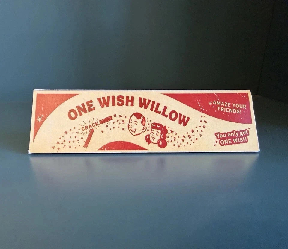 Wish stick prop replica with printed box